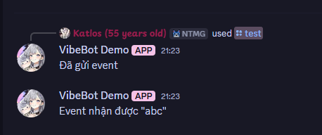 Kết quả sự kiện nội bộ trên Discord